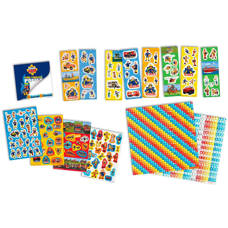 Totum Brandweerman Sam Stickerset Groot