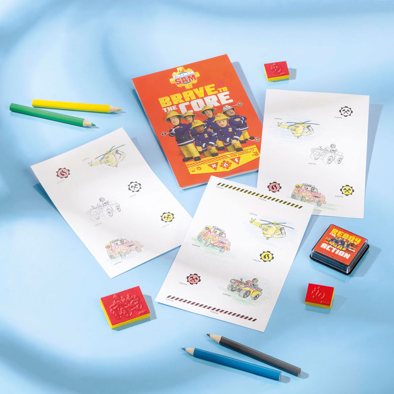Totum Brandweerman Sam Stempel Set