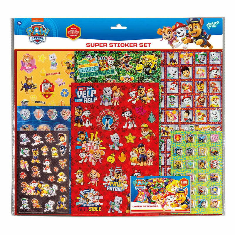 Paw patrol super stickerset 720985