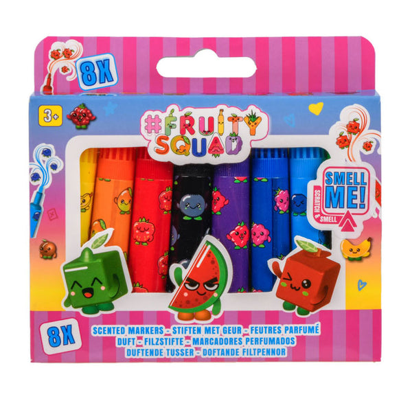 8 fruitysquad mini stiftjes geur 60350