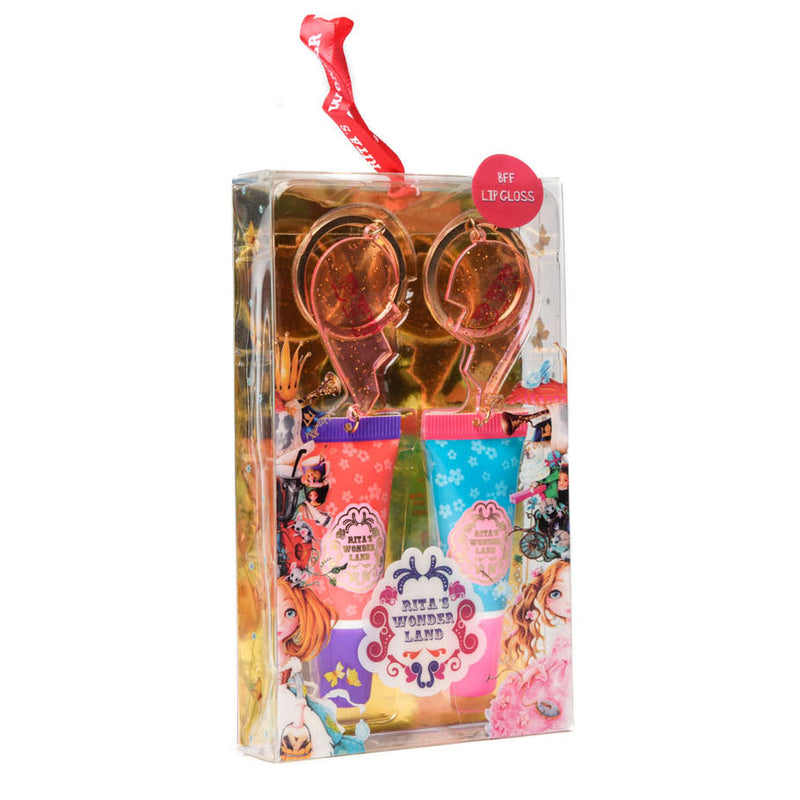 Lipgloss aan sleutelhanger bff Rita`s Wonderland - 2 stuks - Speelgoedmake-up Rita`s Wonderland