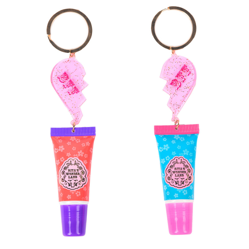 Lipgloss aan sleutelhanger bff Rita`s Wonderland - 2 stuks - Speelgoedmake-up Rita`s Wonderland