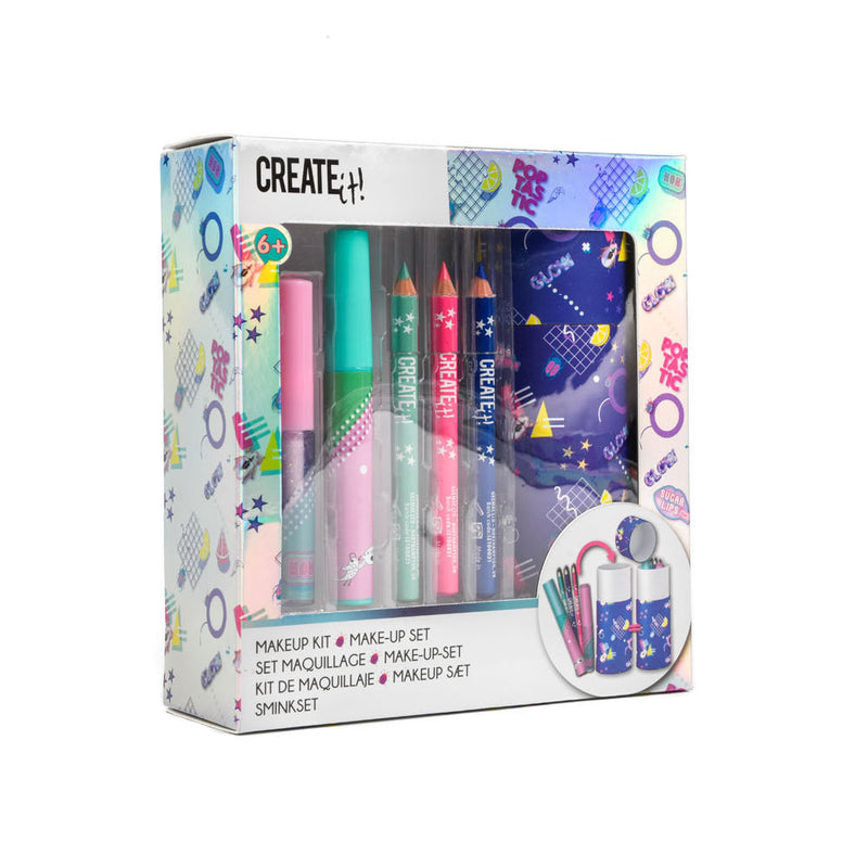 Create it! Poptastic Make-up Set met Opbergkoker