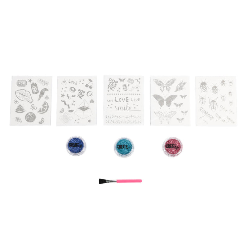 Create It! Body Glitter Tattoo Set
