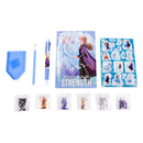 Frozen Maak je Eigen Dagboek met Pailletten