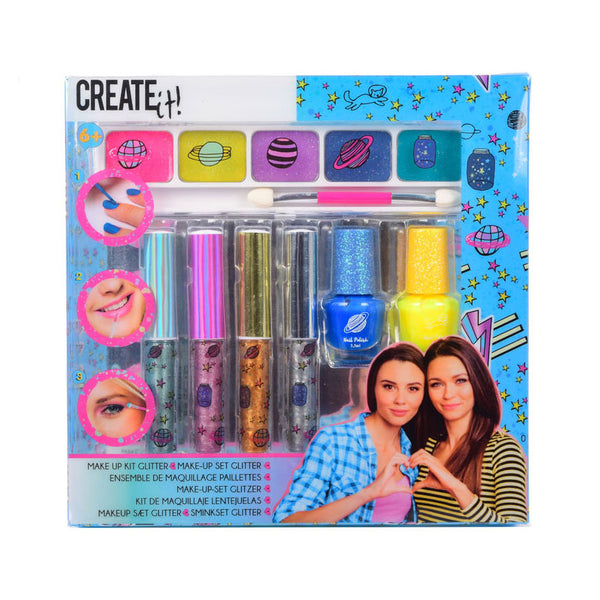 Make-up set Create It - 7-delig - Speelgoedmake-up Create It
