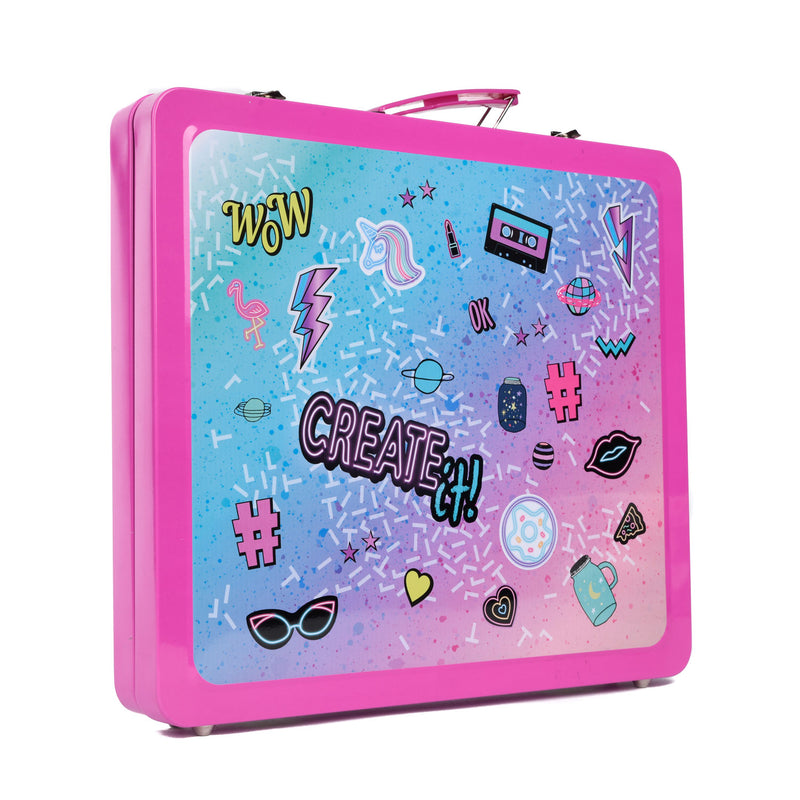 Create It! Make-up Set in Luxe Koffer - Neon & Glitter