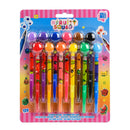 Fruitysquad pom pom 12 gelpennen FS60384