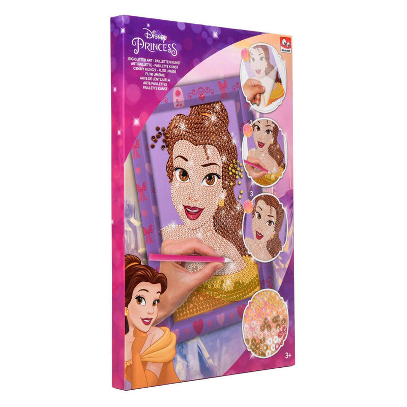 Disney Prinses Pailletten Kunst Schilderij