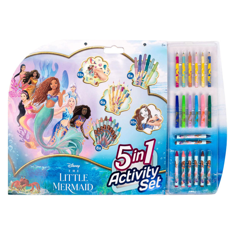 The Little Mermaid 5In1 Kleur Set