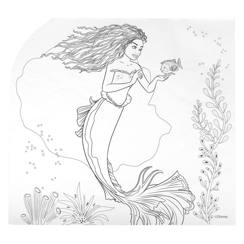 The Little Mermaid 5In1 Kleur Set