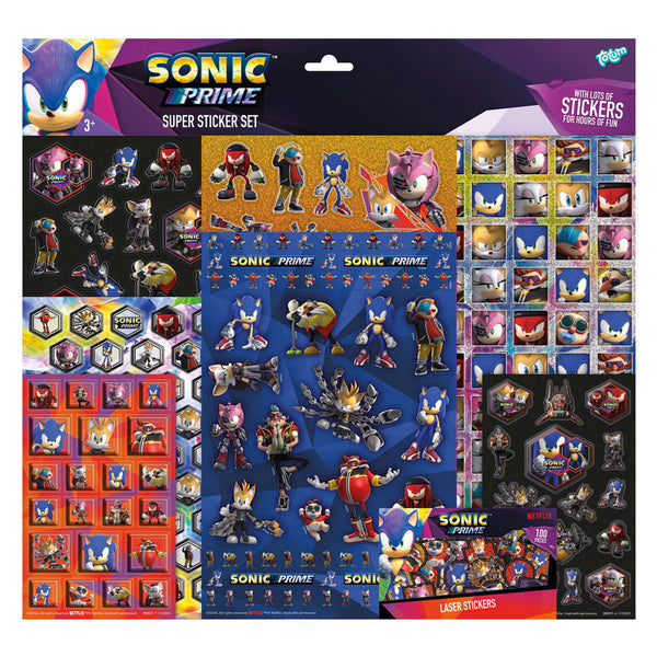 Totum Sonic Super Stickerset