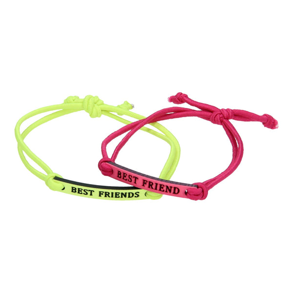 BFF Armband met Plaatje, 2st.