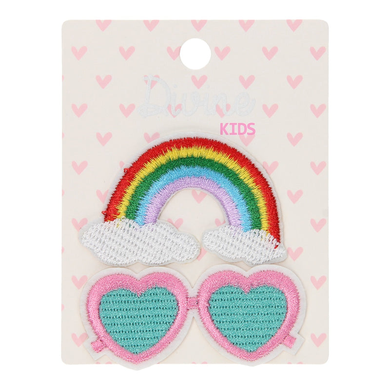 Patch Regenboog en Zonnebril