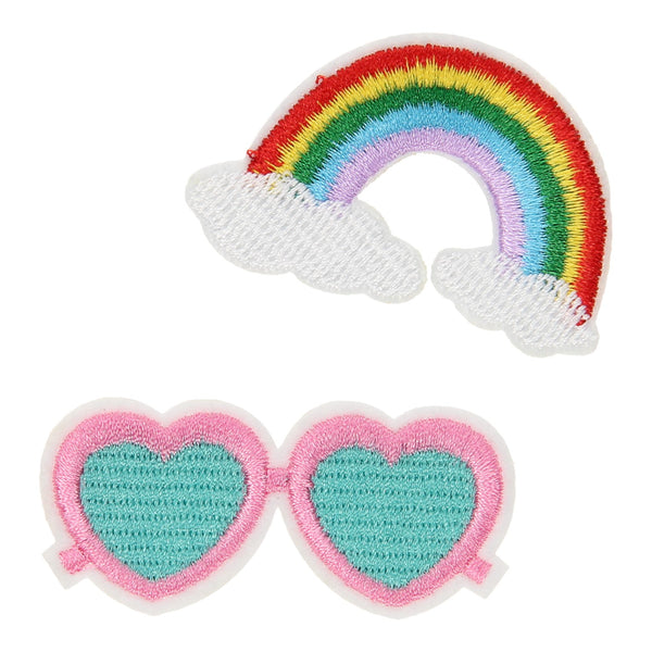 Patch Regenboog en Zonnebril