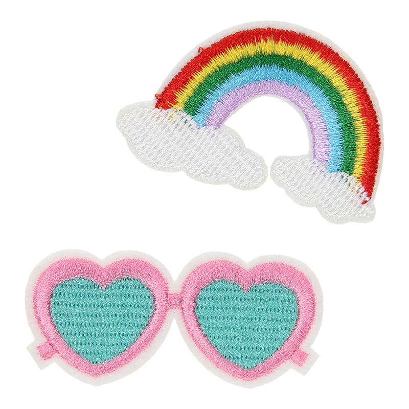 Patch Regenboog en Zonnebril