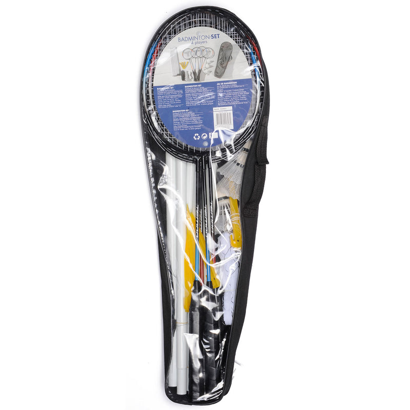 Complete Badmintonset, 4 spelers
