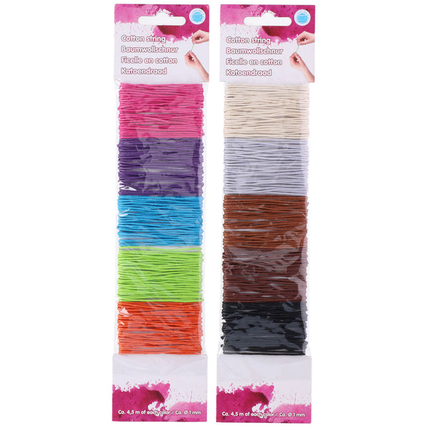 Knutsel Katoendraad, Set van 5