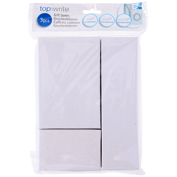 Kleur je eigen Geschenkdoosjes, 3st.