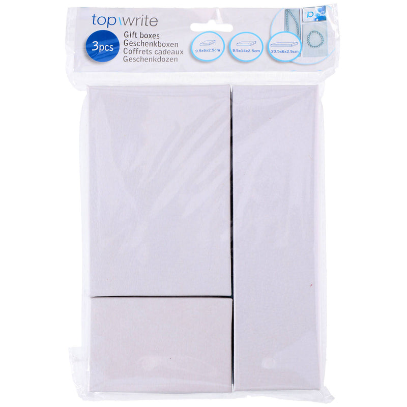 Kleur je eigen Geschenkdoosjes, 3st.