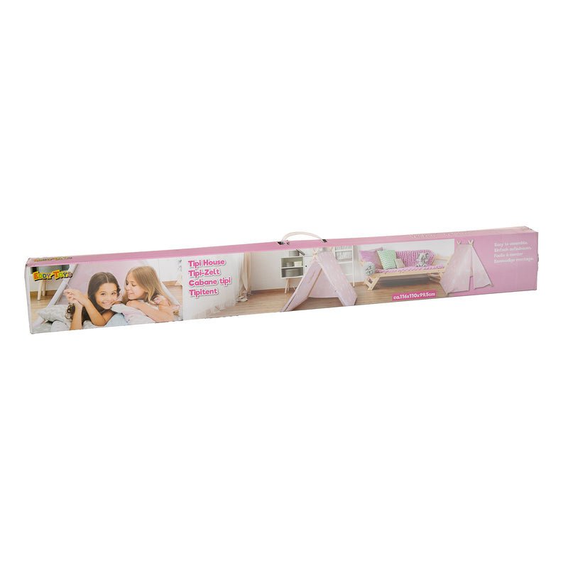 Tipi Tent Roze, 100cm