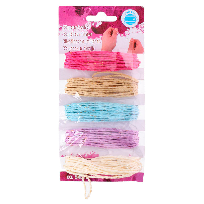 Papieren twijn, 5 x 5 mtr.