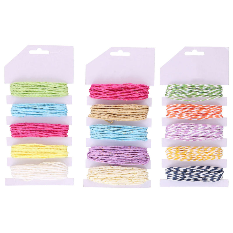 Papieren twijn, 5 x 5 mtr.