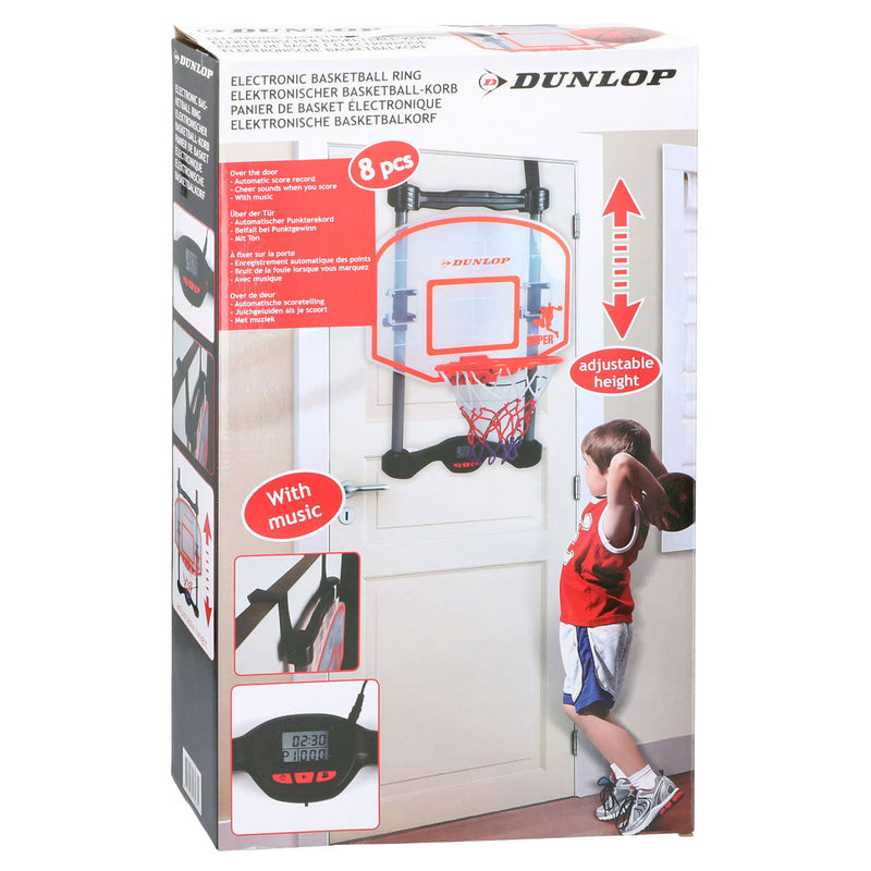 Dunlop Elektronisch Basketbalbord met Net + Licht en Geluid