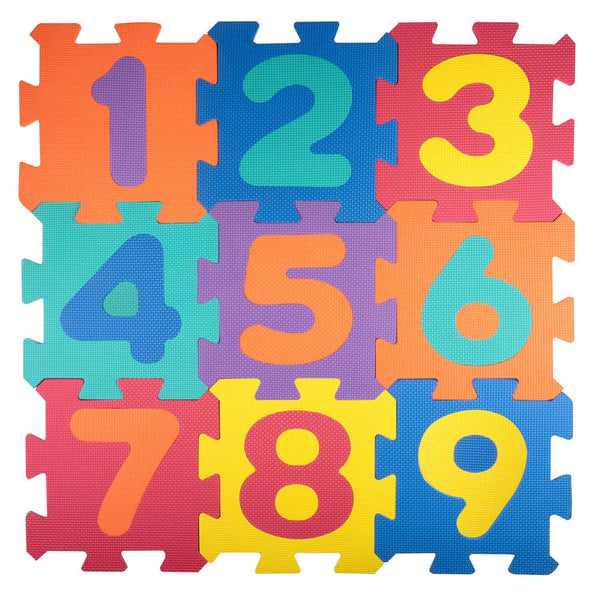 Speelmat Foam Cijfers, 9st.