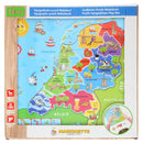 Houten Legpuzzel Landkaart Nederland, 13st.