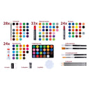 Artico Kunst- en Schilderkoffer 145-delig