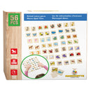 Memospel Dieren Hout, 56dlg.