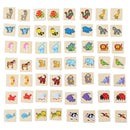 Memospel Dieren Hout, 56dlg.