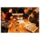 Klassieke Bordspellen Hout 5in1, 88dlg.