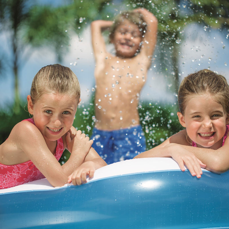 Bestway Familie Zwembad 305x183x46 cm Blauw/Wit
