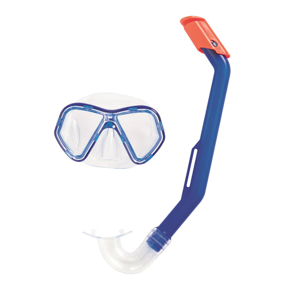 Bestway Blauwe Hydro-Swim Snorkelset Lil' Glider