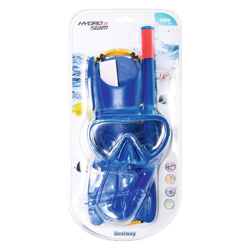 Bestway Hydro-Swim Complete Snorkelset, maat 24-27 - Roze