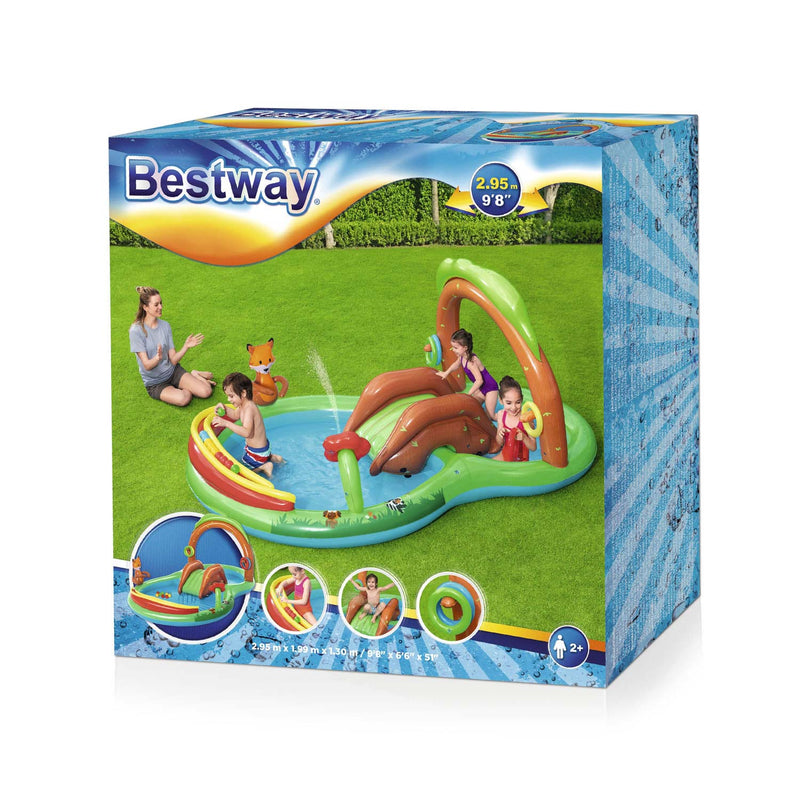 Bestway Opblaasbaar Zwembad Bosdieren: Friendly Woods