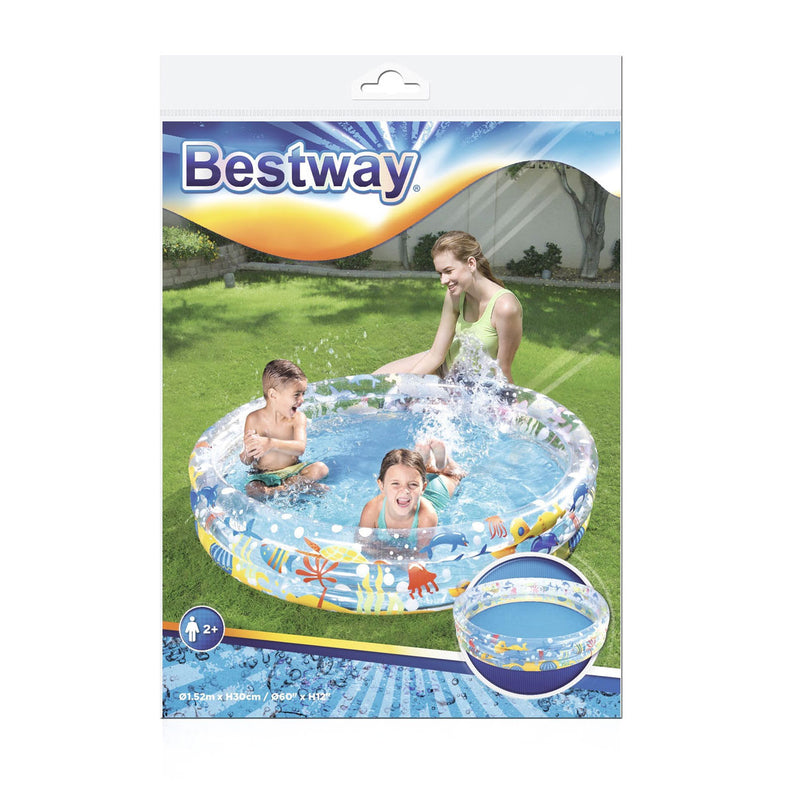 Bestway 3-Rings Zwembad Deep Dive, 152cm