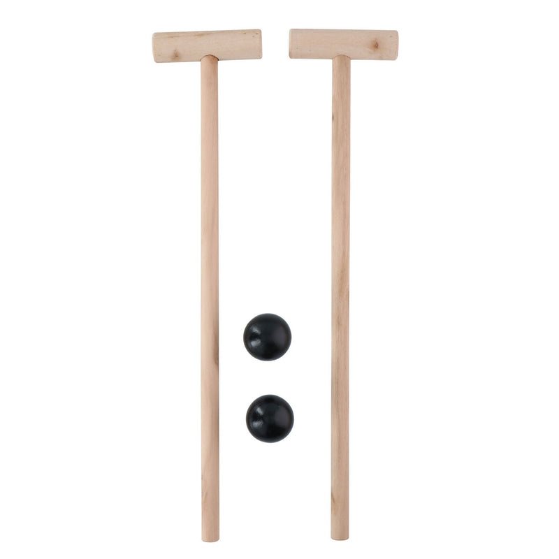 Houten Croquet Spel Dier, 9dlg.