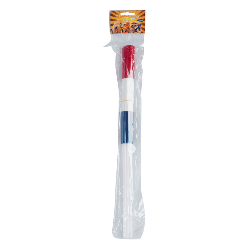 Hand Vlag Rood Wit Blauw