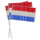 Hand Vlag Rood Wit Blauw