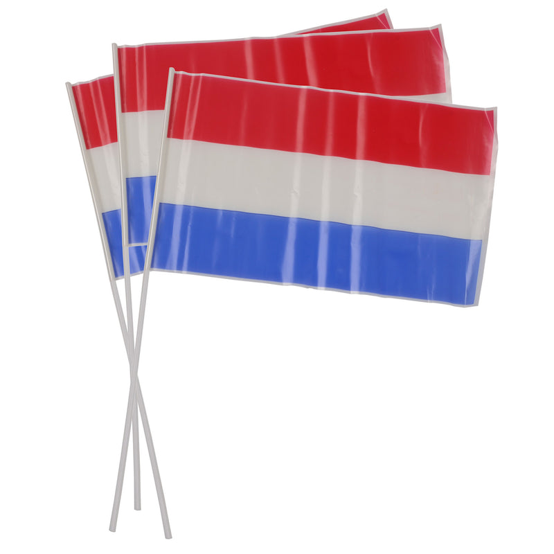 Hand Vlag Rood Wit Blauw