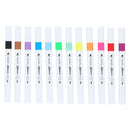 Markeerstiften Kleur Dubbelzijdig, 12st.