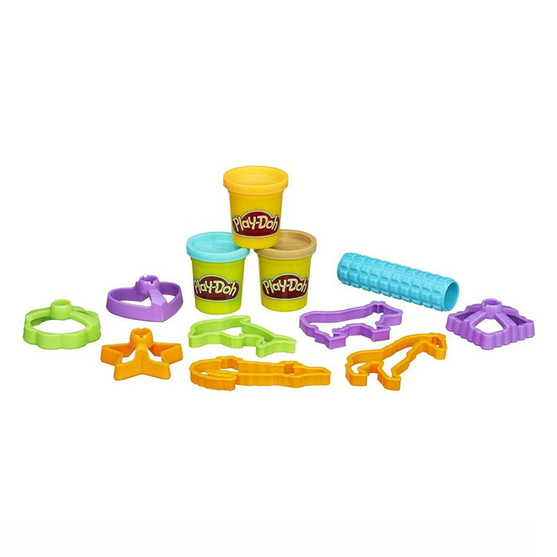 Play-Doh Colorful Cookies + 3 Potjes Klei en 8 Steekvormpjes