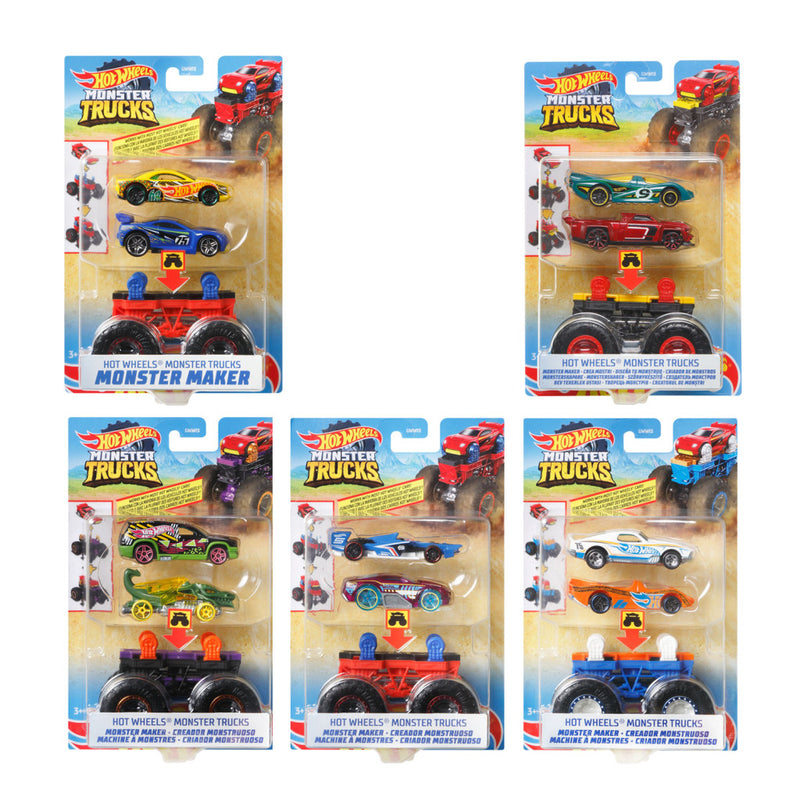 Hot Wheels Monster Trucks Monster Maker Assorti