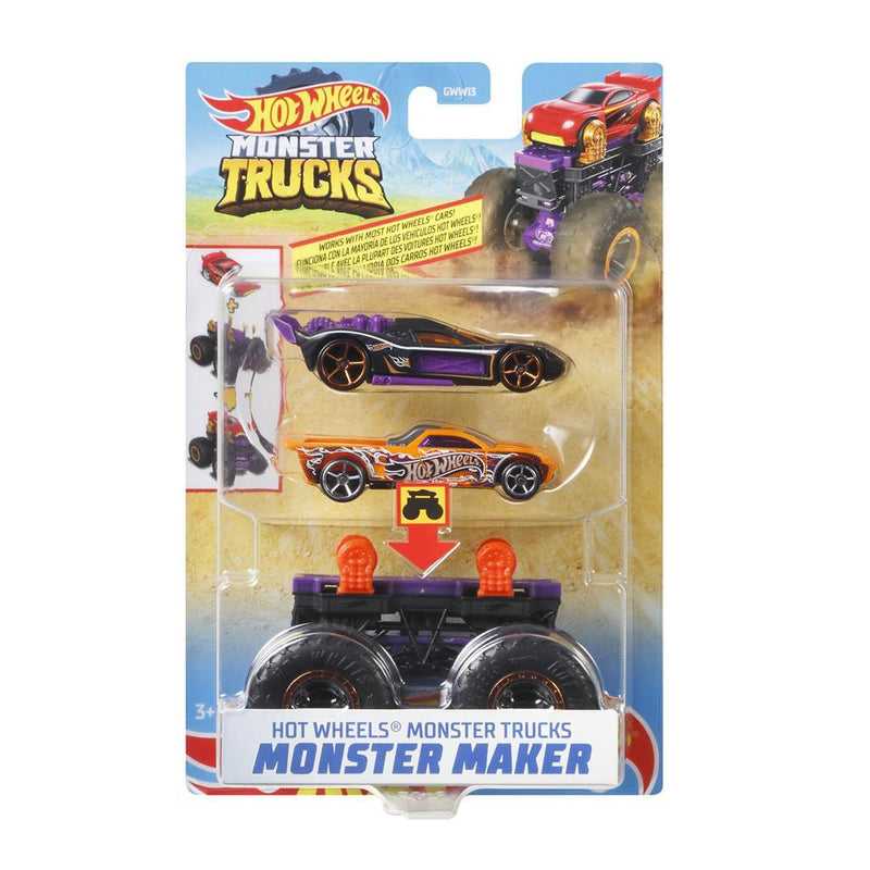 Hot Wheels Monster Trucks Monster Maker Assorti