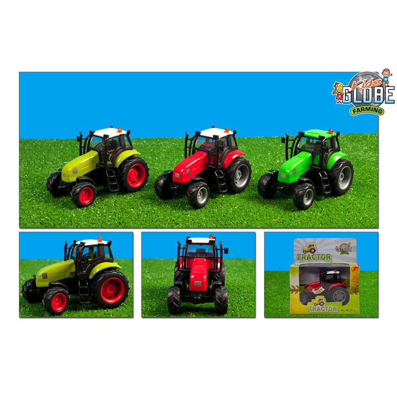 Kids Globe Tractor met Licht en Geluid, 1:32