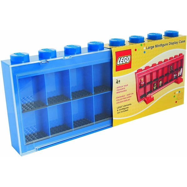 Lego Minifiguren Display voor 8 Figuurtjes Blauw