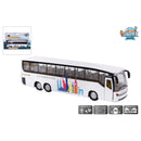 Kids Globe Die Cast Pull back Bus met L/G